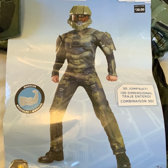 NWT Halo Master Chief costume